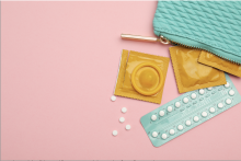 A selection of contraception